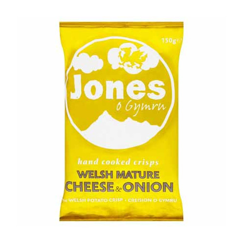 Jones Crisps, Welsh Mature Cheese & Onion — Giftware Wales