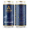 Antur Brew Co, Helles Lager, 5.0%, 440ml can