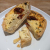 Blas ar Fwyd, Cheese & Sundried Tomato Quiche, 10cm