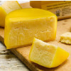 Caws Cenarth Organic Cheddar with Crystalised Ginger, 200g Truckle