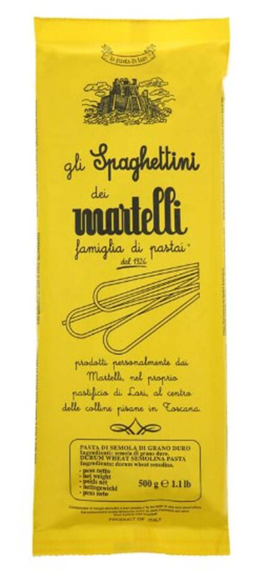 Martelli, Spaghettini 500g